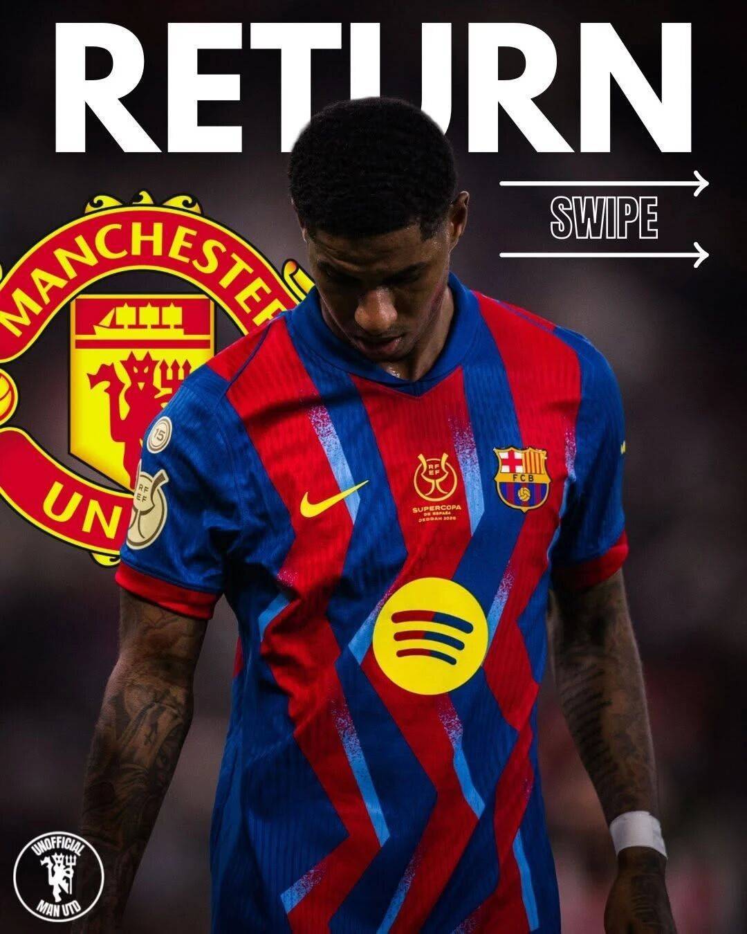 拉什福德配合巴萨向曼联施压！3000万要价不降低，就学奥纳纳归队享受高薪